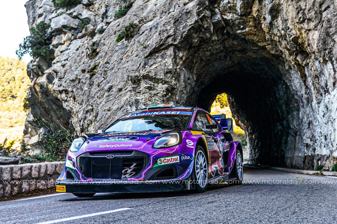 Ford Puma Hybrid, demostración en Montecarlo
