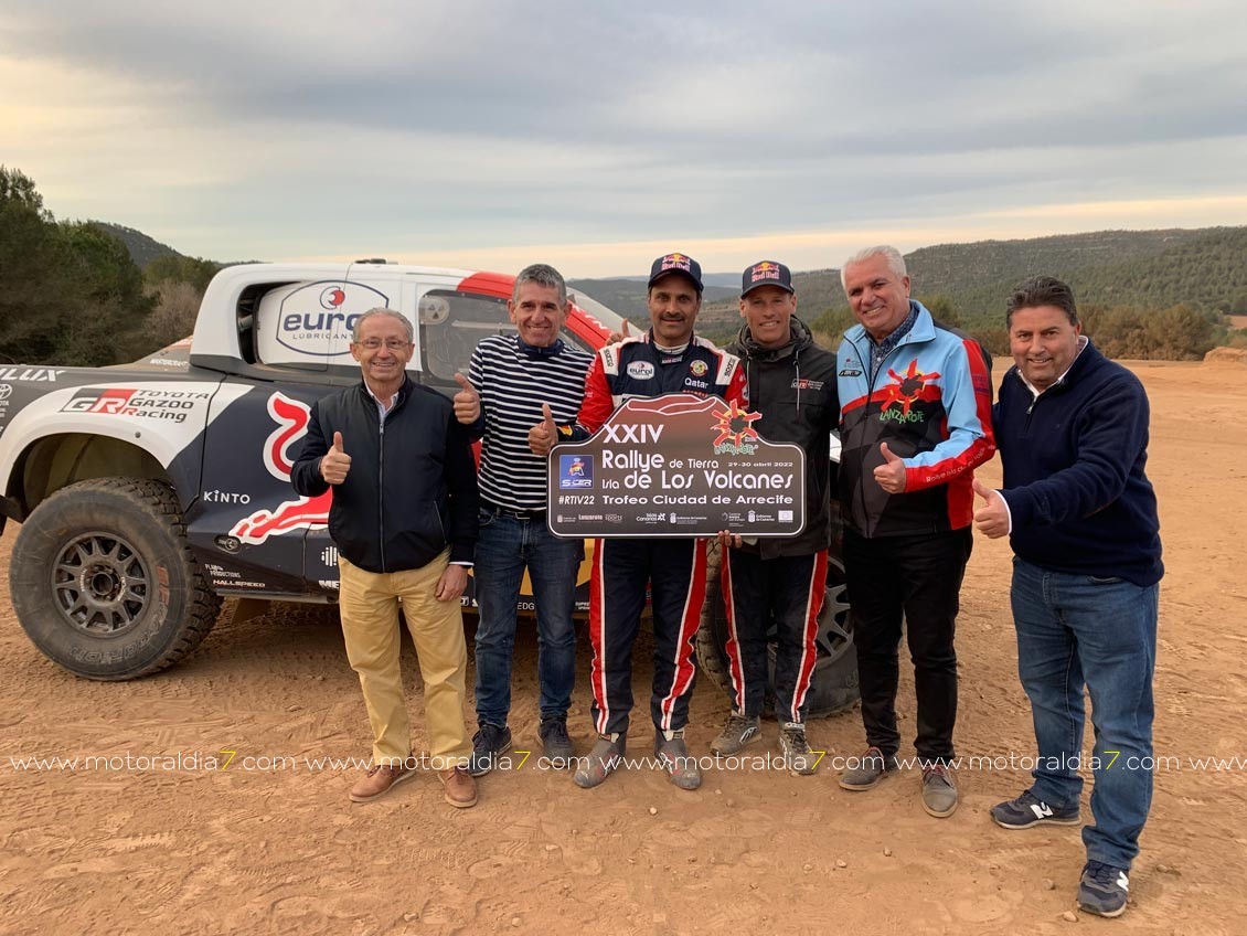 Nasser Al Attiyah volverá a correr en Lanzarote