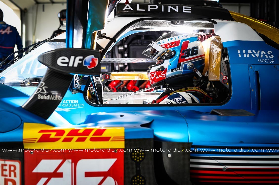 Alpine A480, la oficina de los pilotos