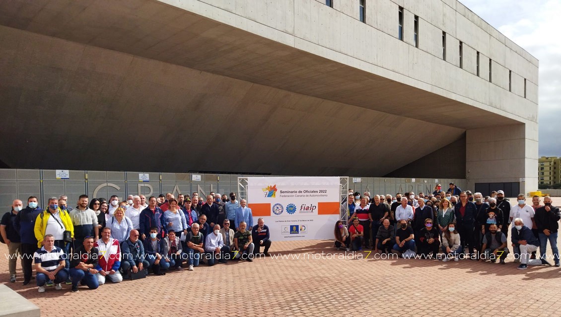 Unos 200 oficiales de automovilismo participan hoy en el Seminario de Canarias