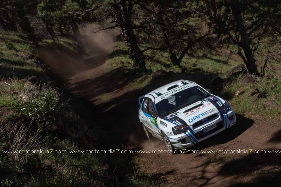 Tacoronte-Sáez, triunfo en el Rally Isla Verde