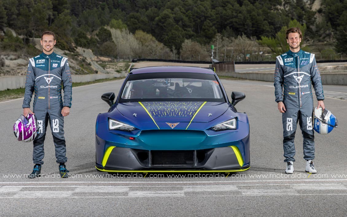 El equipo CUPRA EKS presenta a sus nuevos pilotos del campeonato FIA ETCR