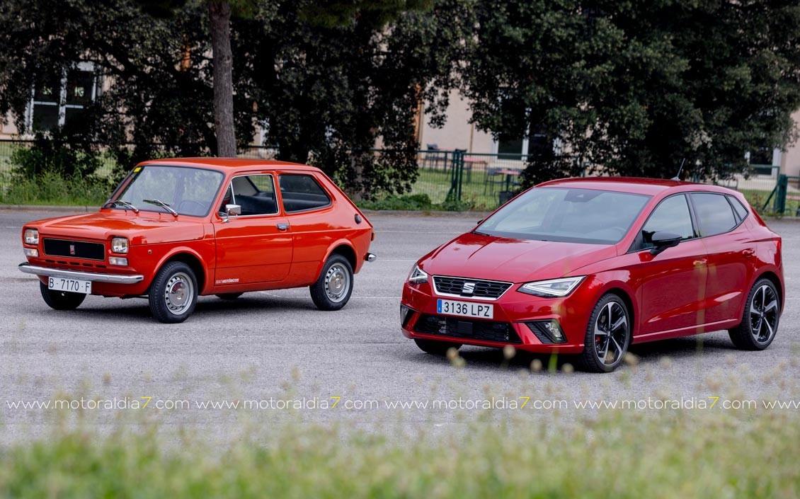 Del SEAT 127 al Ibiza: 50 años de evolución al volante
