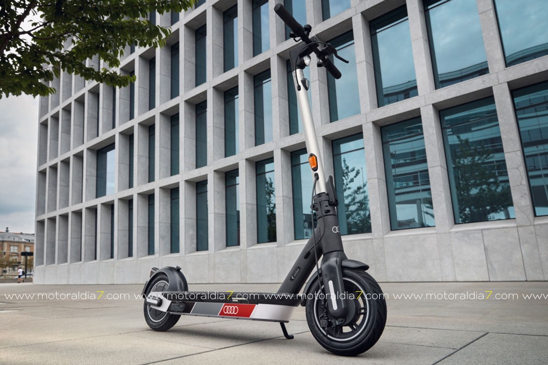 Audi Electric Kick Scooter, movilidad urbana premium