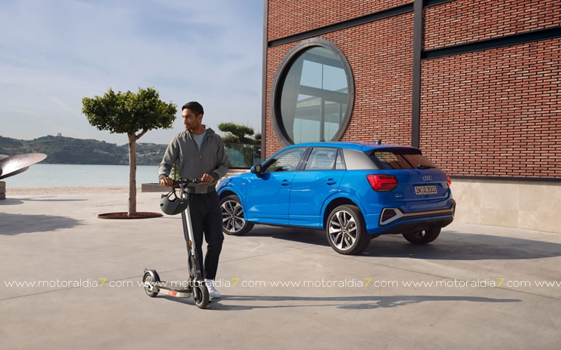Audi Electric Kick Scooter, movilidad urbana premium
