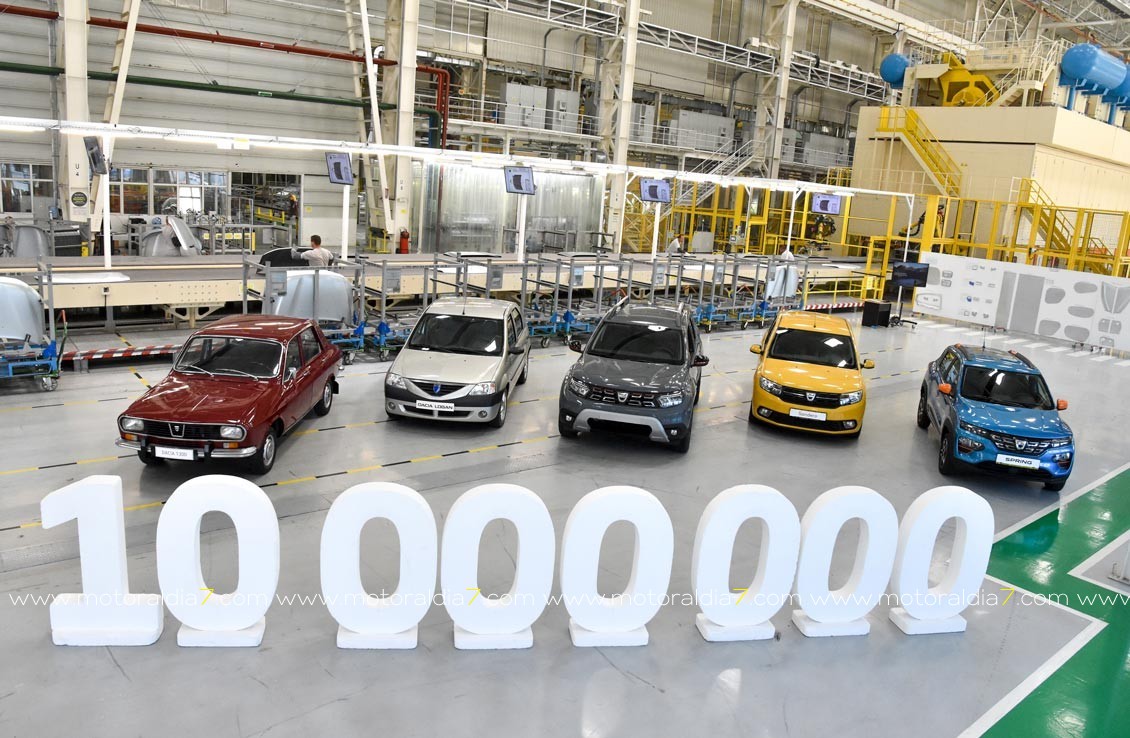 10 millones de Dacia fabricados desde 1968
