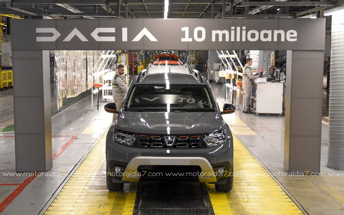 10 millones de Dacia fabricados desde 1968