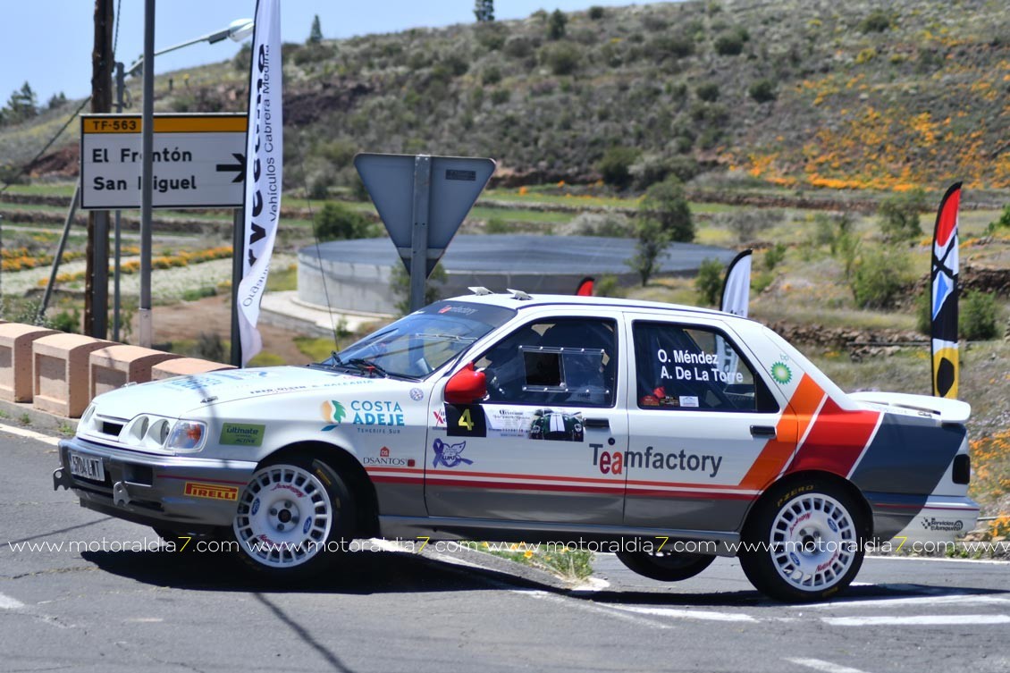 Rally Isla Tenerife Histórico, con sobresaliente