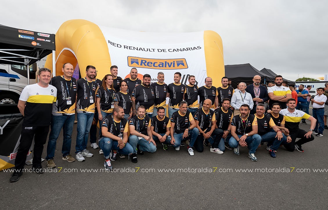 La Clio Trophy Canarias arranca en el Rally Islas Canarias