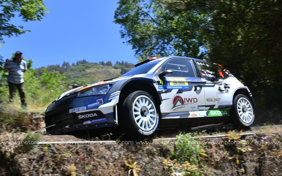 Luis Monzón y José Carlos Déniz, los más rápidos en la clasificación del Rally Islas Canarias