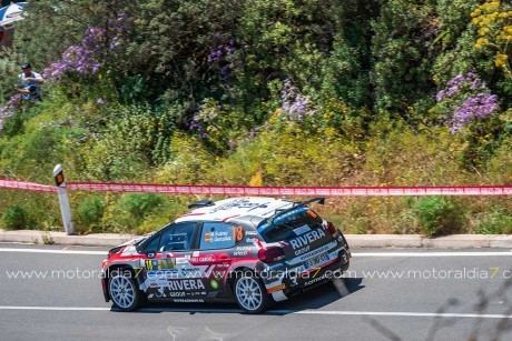 Luis Monzón y José Carlos Déniz, los más rápidos en la clasificación del Rally Islas Canarias