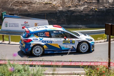 Luis Monzón y José Carlos Déniz, los más rápidos en la clasificación del Rally Islas Canarias