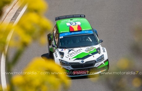 Luis Monzón y José Carlos Déniz, los más rápidos en la clasificación del Rally Islas Canarias