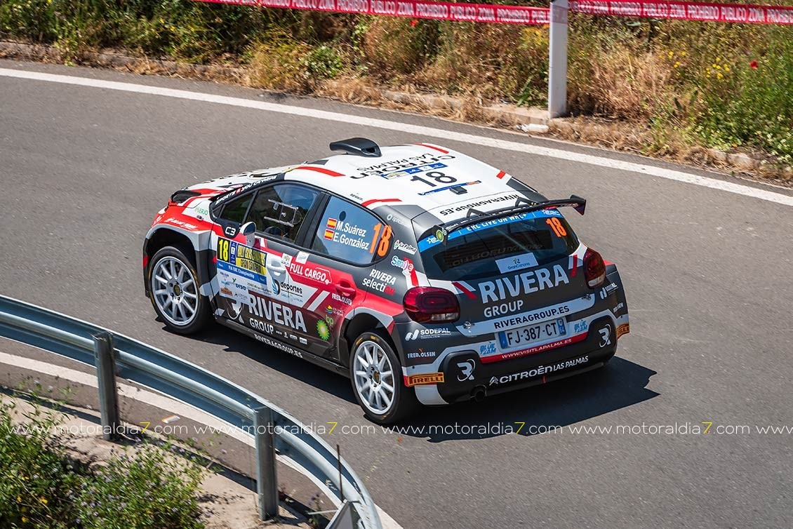 Enrique Cruz y Yeray Mujica saldrá primeros en el Rally Islas Canarias