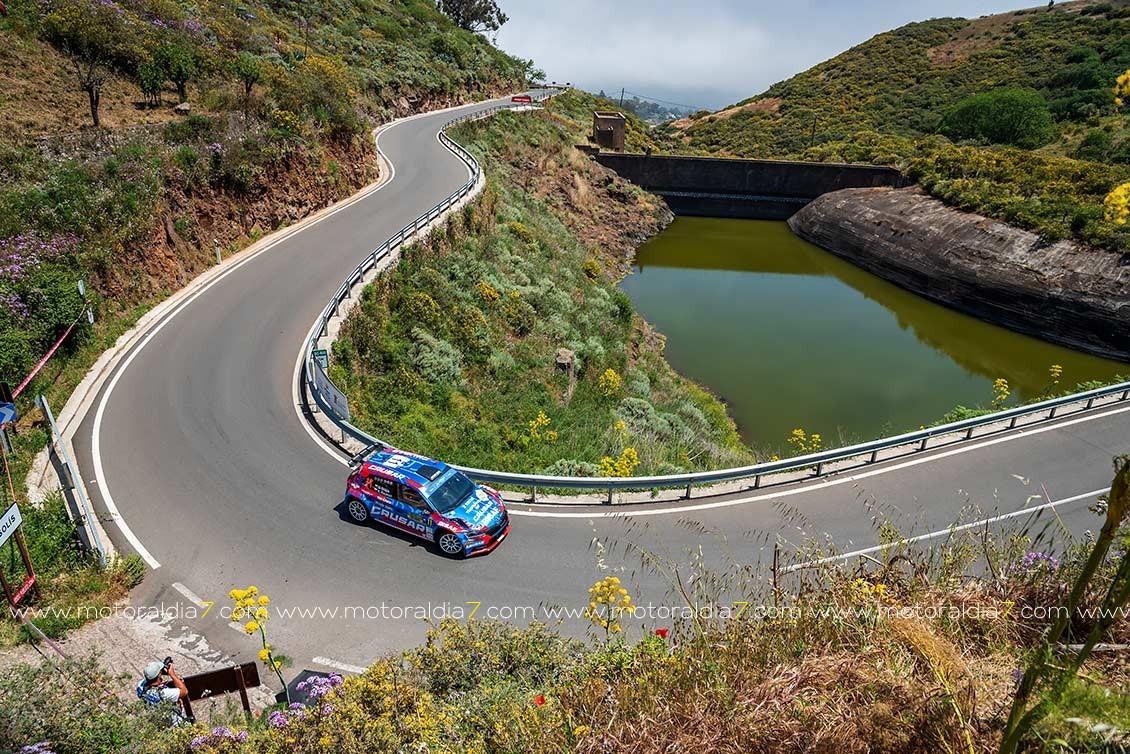 Enrique Cruz y Yeray Mujica saldrá primeros en el Rally Islas Canarias