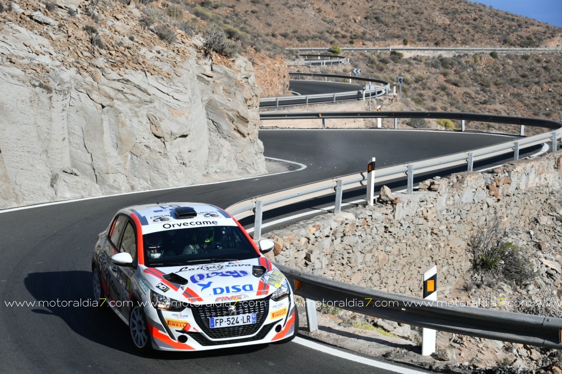 Monzón y Déniz primeros en un Rally Islas Canarias histórico