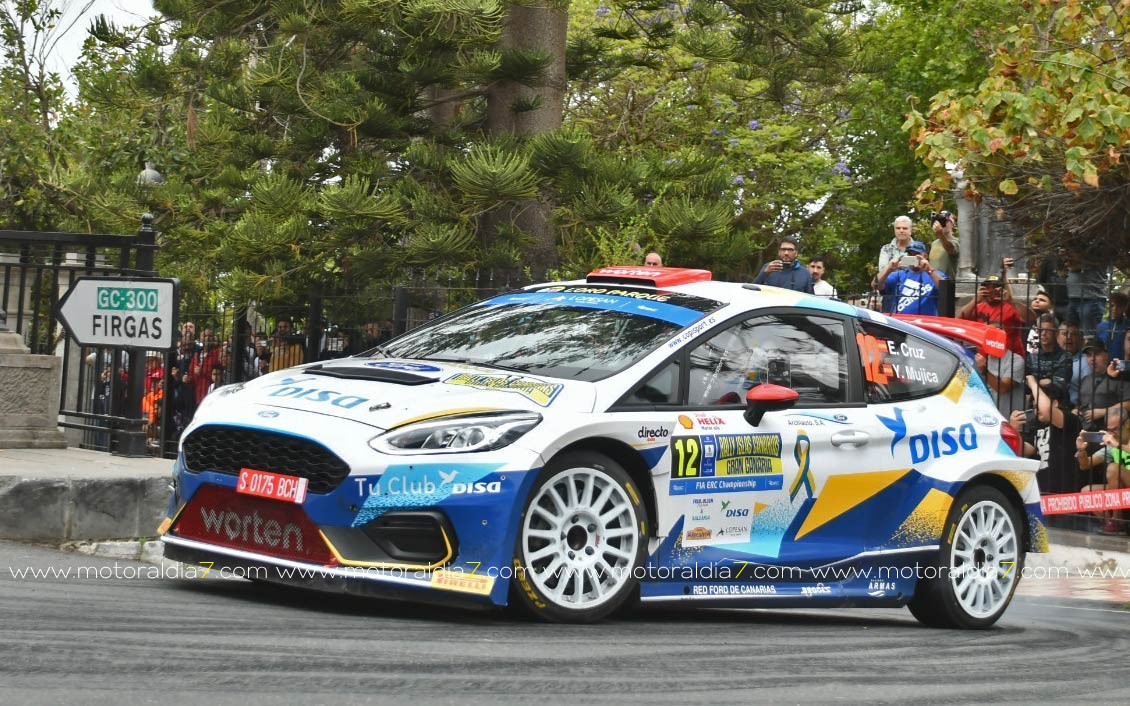 Solans y Martí se ponen en cabeza del Rally Islas Canarias