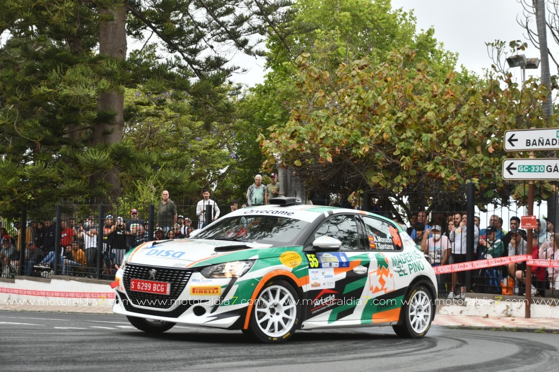 Solans y Martí se ponen en cabeza del Rally Islas Canarias