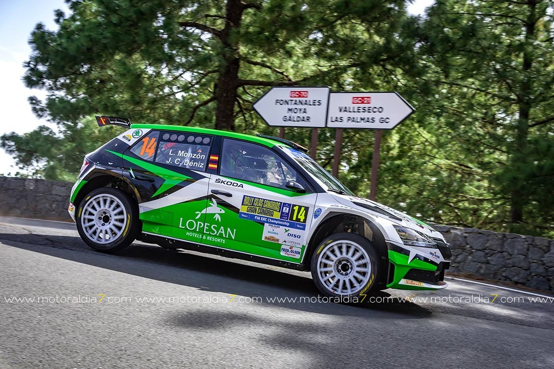 Nil Solans y Marc Martín, vencen en el Rally Islas Canarias