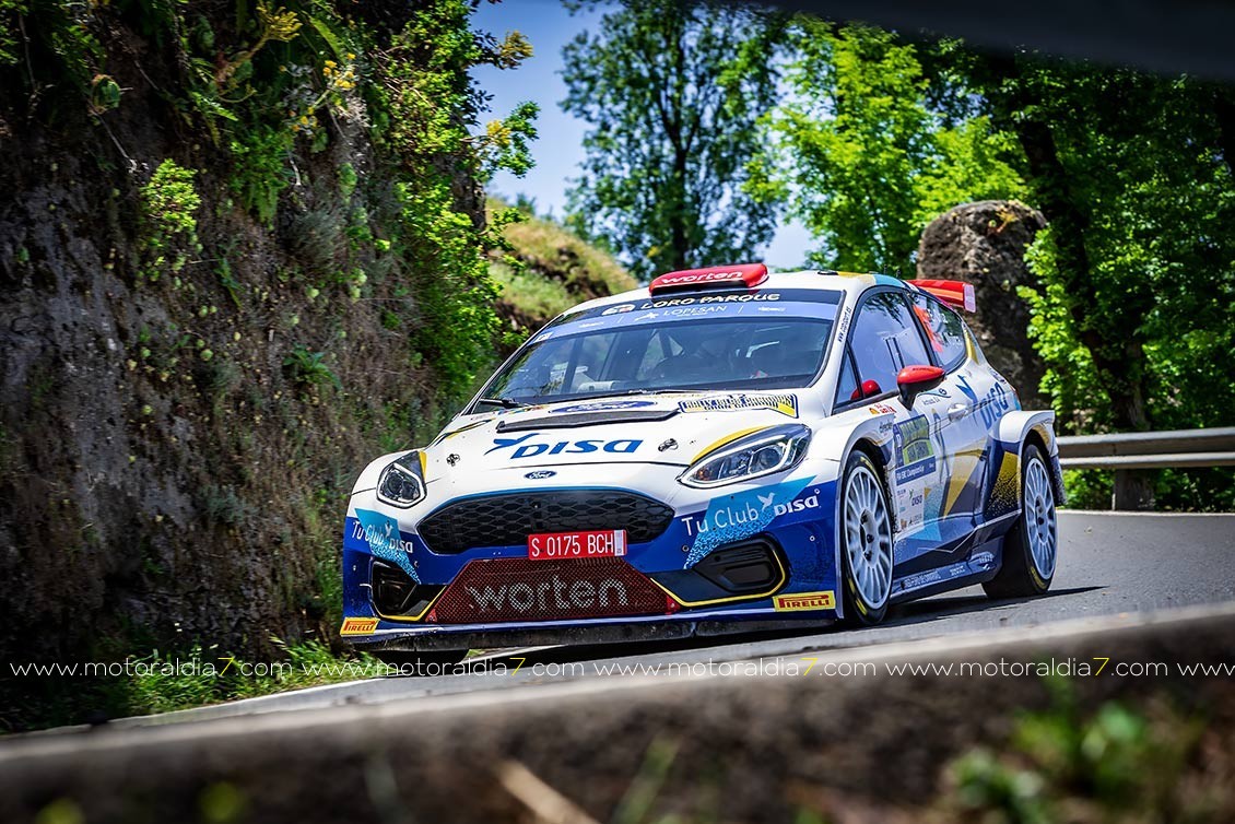 Nil Solans y Marc Martín, vencen en el Rally Islas Canarias