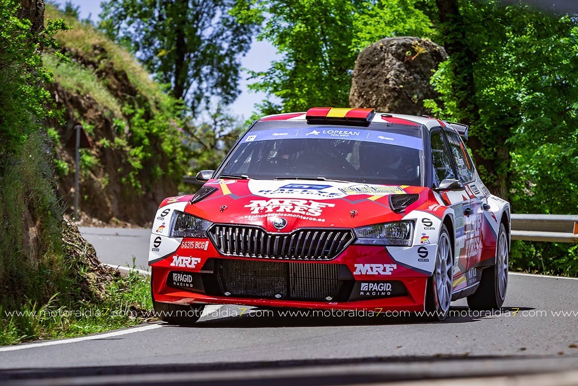 Nil Solans y Marc Martín, vencen en el Rally Islas Canarias