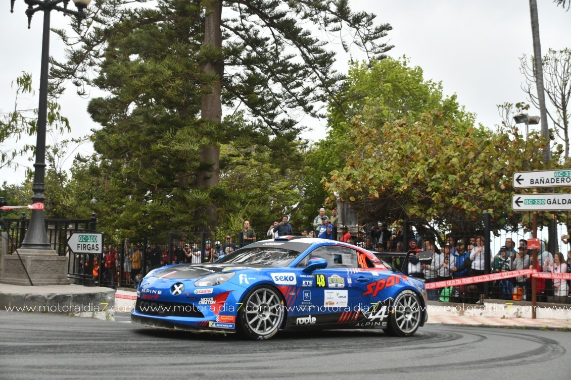 Nil Solans y Marc Martín, vencen en el Rally Islas Canarias