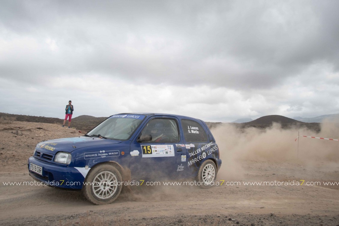 Tacoronte y Sáez, suman y suman y… ganaron en el Rally de Tierra de Tenerife