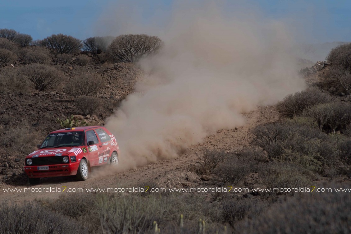 Tacoronte y Sáez, suman y suman y… ganaron en el Rally de Tierra de Tenerife