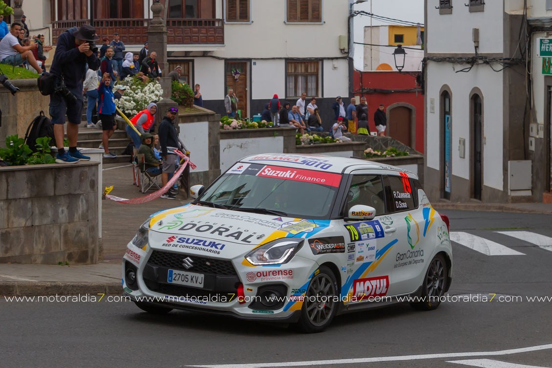 Quesada y Sosa viajan al Rally de Ourense para  la Copa Suzuki Swift