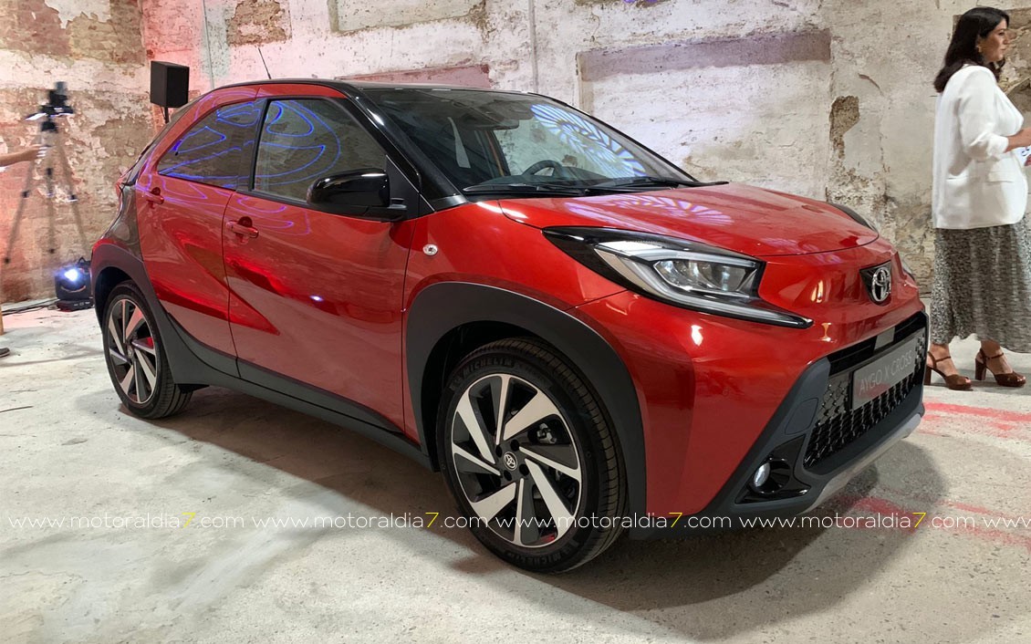 Toyota Aygo X Cross, un crossover urbano