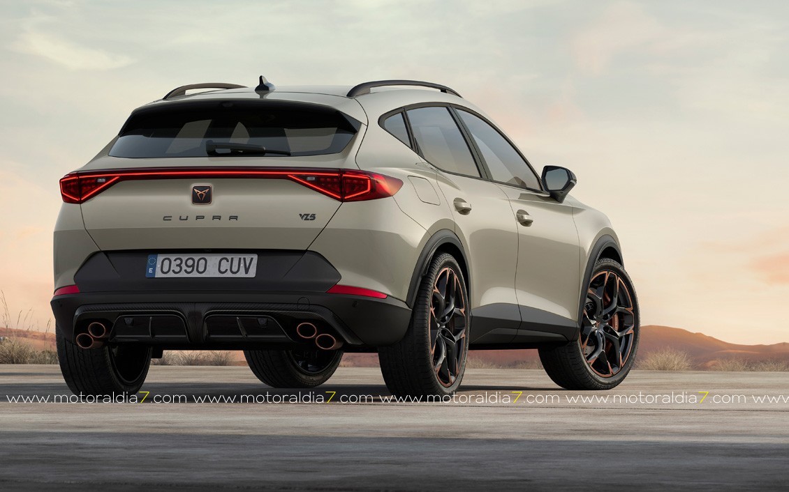 CUPRA Formentor VZ5 Taiga Grey, una edición limitada a 999 unidades