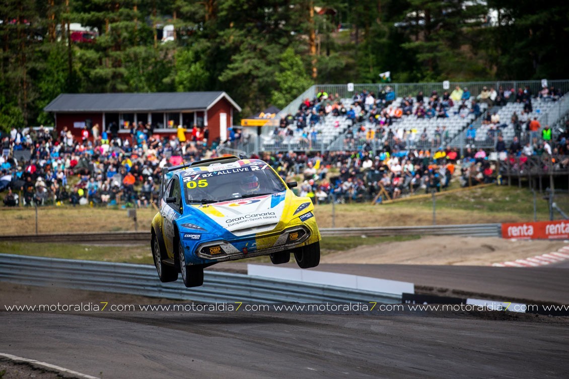 Pablo Suárez alcanza la Final del Rallycross de Suecia