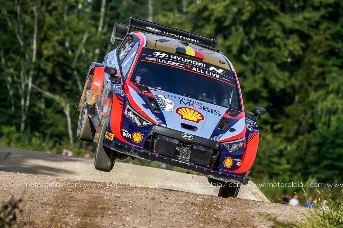 Rovanpera y Halttunen, suman cinco de seis en el Rally de Estonia