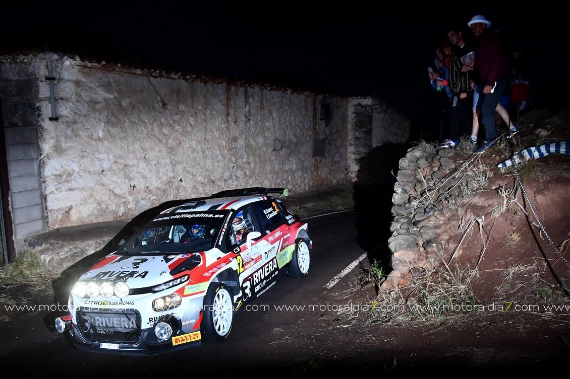 Cruz y Mujica, dan primero en el Rally Ciudad de La Laguna