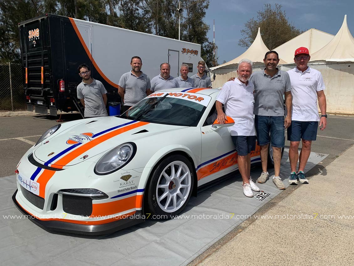 El piloto alemán Schewe estrenó el Porsche ex - Iván Armas