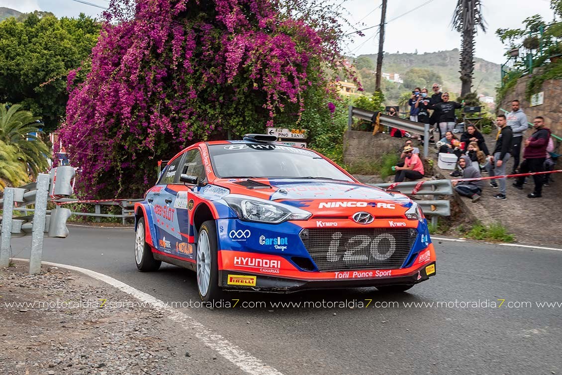 117 equipos Para el Rally Villa de Teror