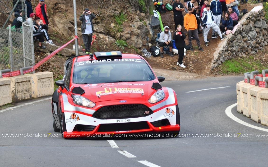 Christian Merli, con el número uno en la Subida a Tamaimo