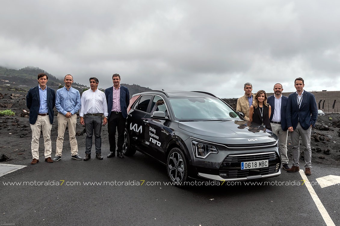 El Kia Niro, en La Palma con Kia Canarias