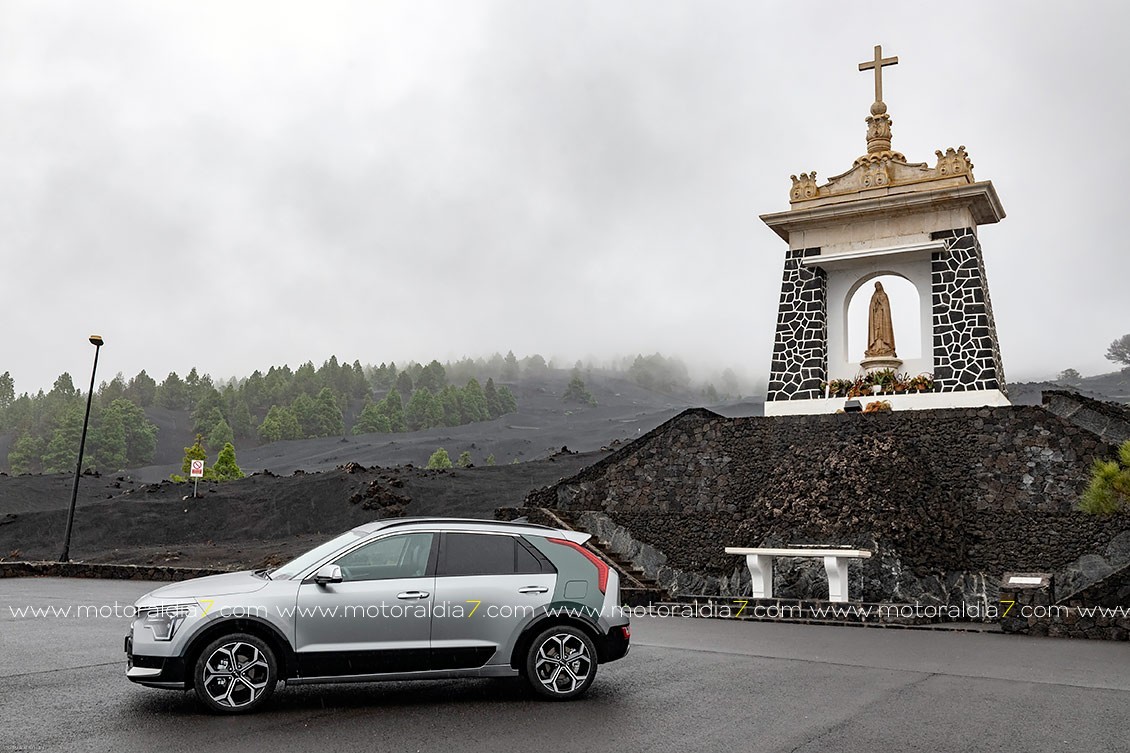 El Kia Niro, en La Palma con Kia Canarias