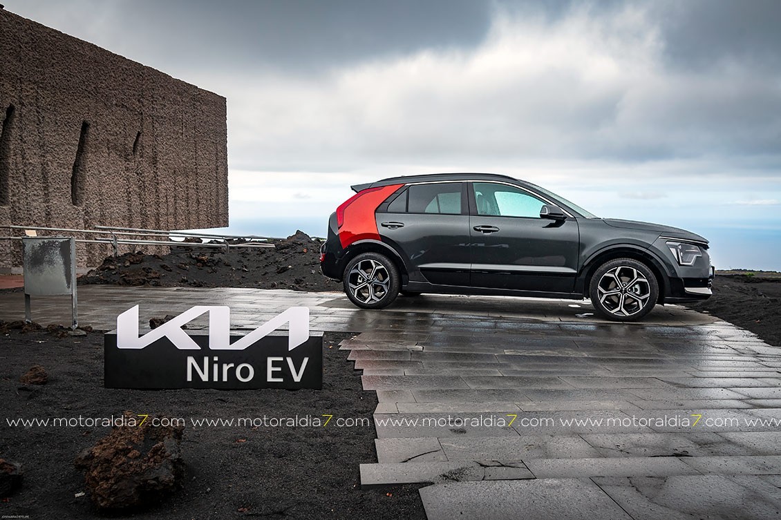 El Kia Niro, en La Palma con Kia Canarias