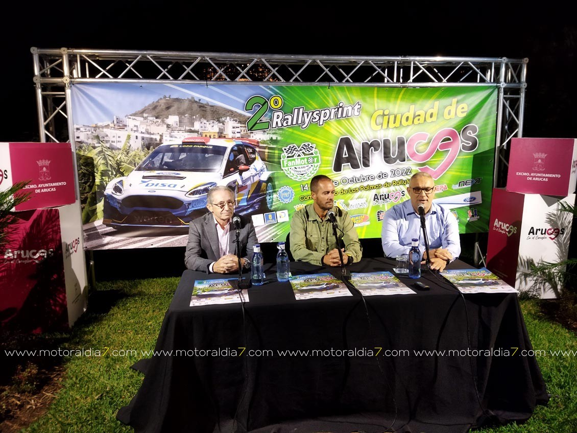 40 equipos para el Rallysprint de Arucas
