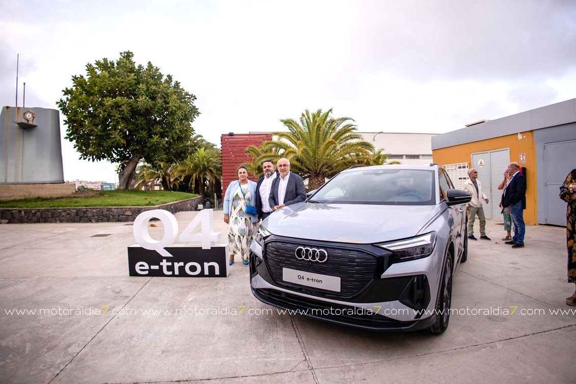 Audi Q4 e-tron, el primer VTC 100% eléctrico de Canarias