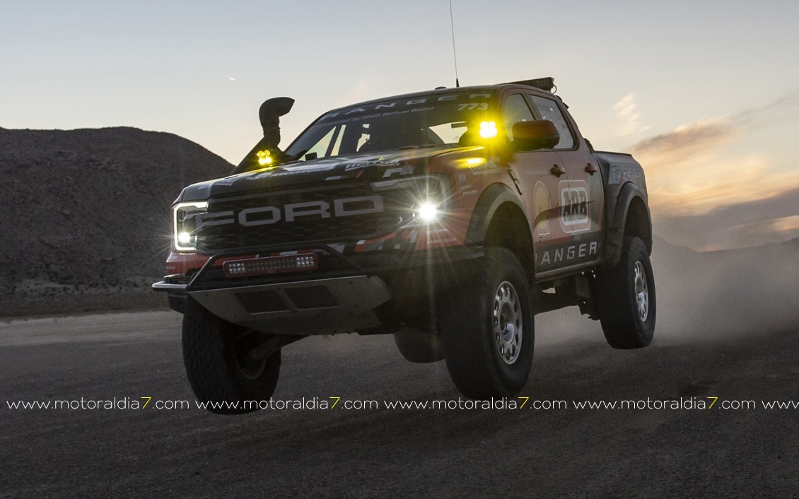 La Ford Ranger Raptor a la Baja 1000