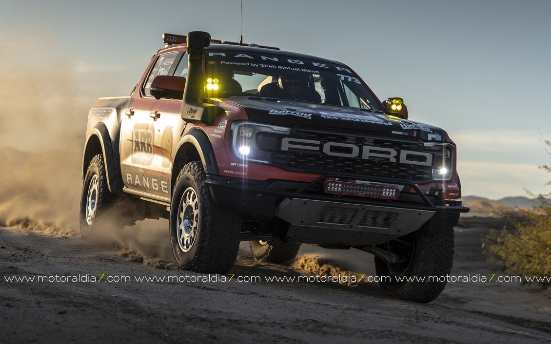 La Ford Ranger Raptor a la Baja 1000