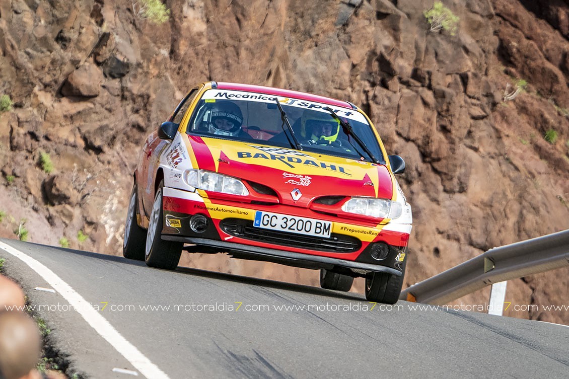 Juan José León y Taydía Santana vencedores en el Gran Canaria Historic Rally