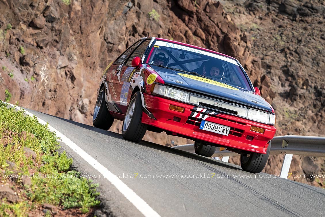 Juan José León y Taydía Santana vencedores en el Gran Canaria Historic Rally