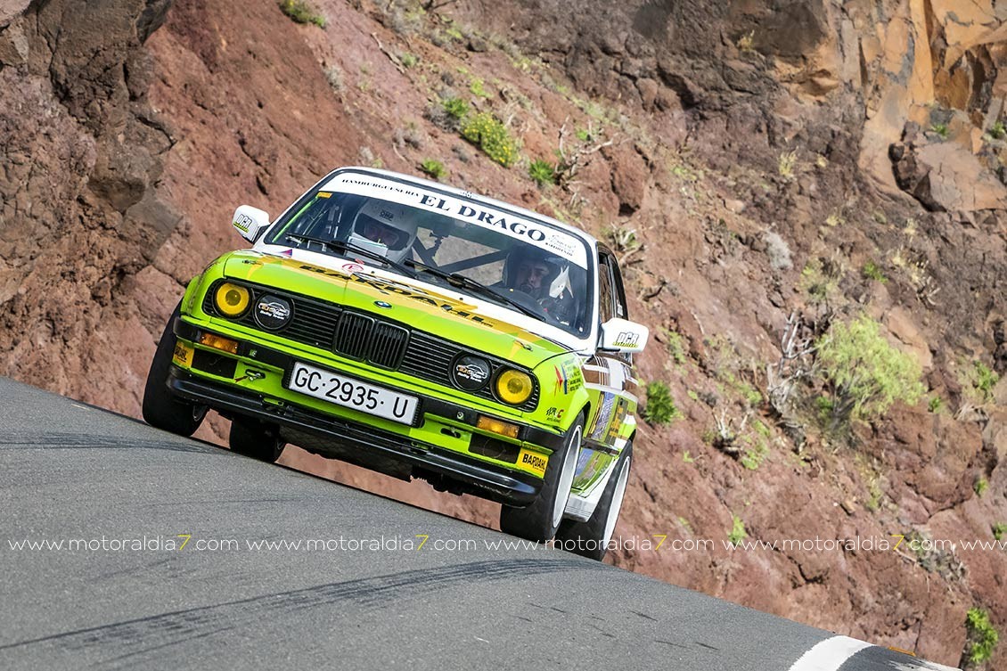 Juan José León y Taydía Santana vencedores en el Gran Canaria Historic Rally