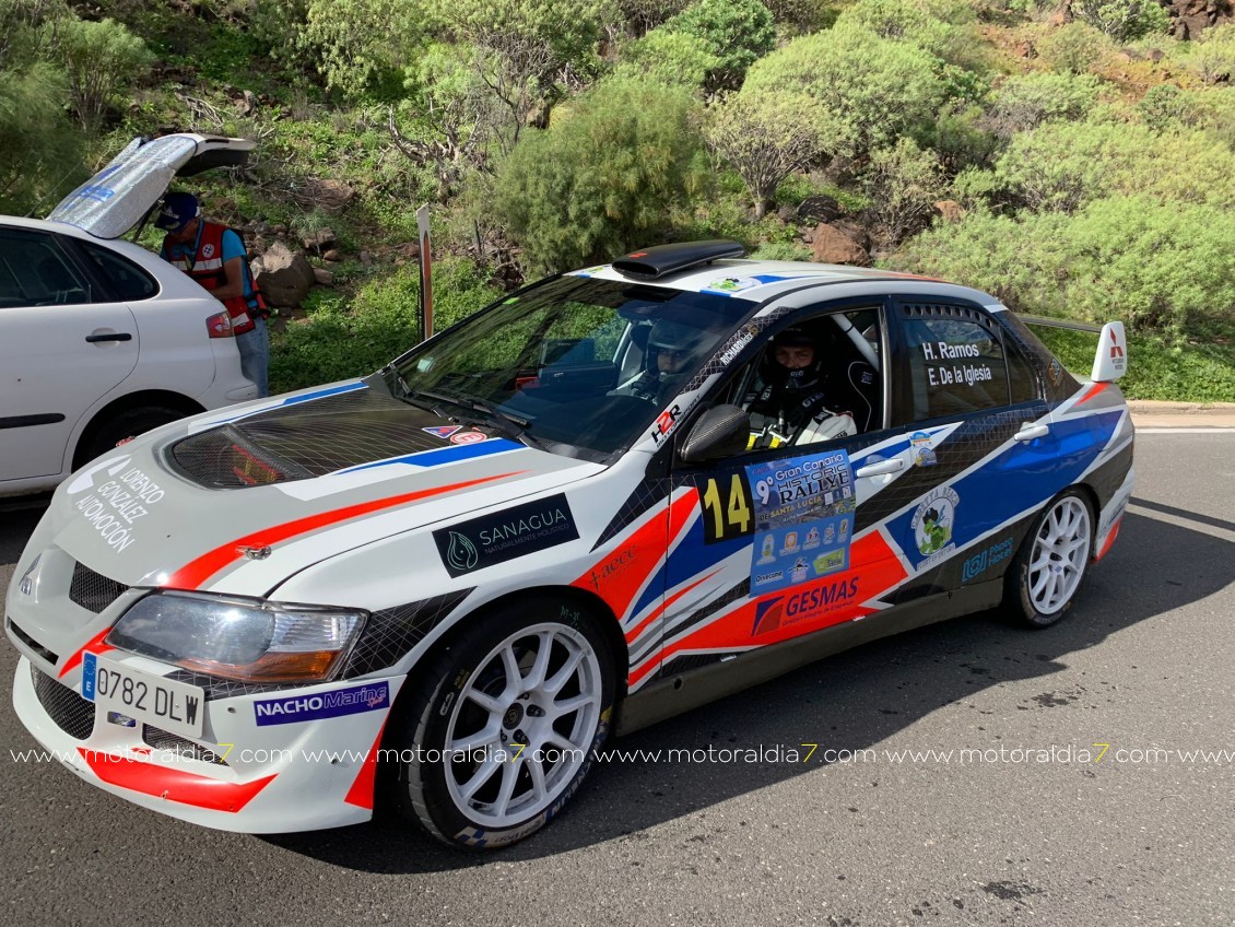 Juan José León y Taydía Santana vencedores en el Gran Canaria Historic Rally