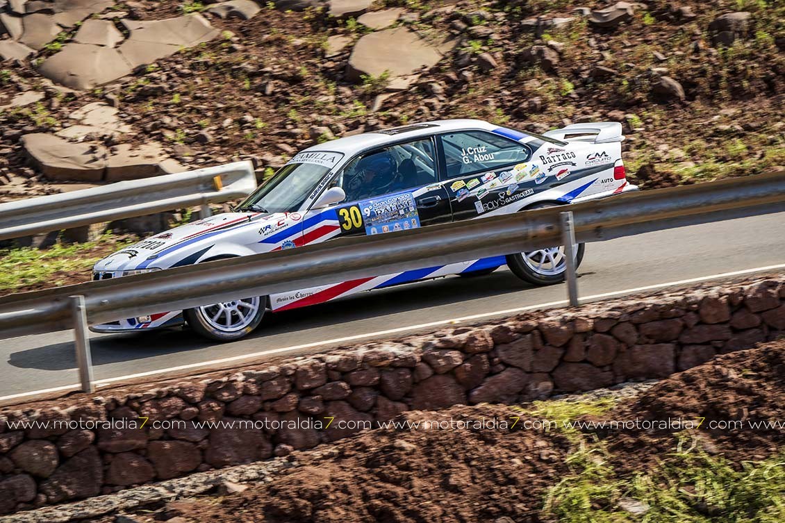 Juan José León y Taydía Santana vencedores en el Gran Canaria Historic Rally