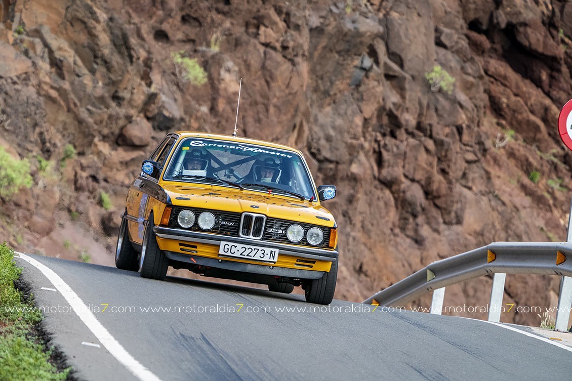 Juan José León y Taydía Santana vencedores en el Gran Canaria Historic Rally